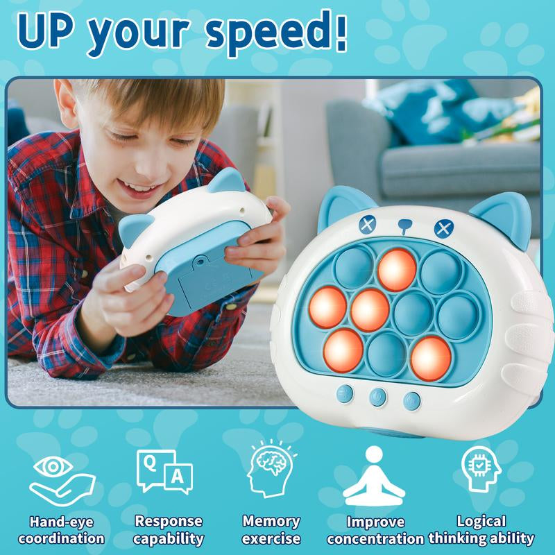Fast Quick Push Game Bubble Stress Relief Toys for Kids Trend Game 3Rd Generation Cute Animals Version