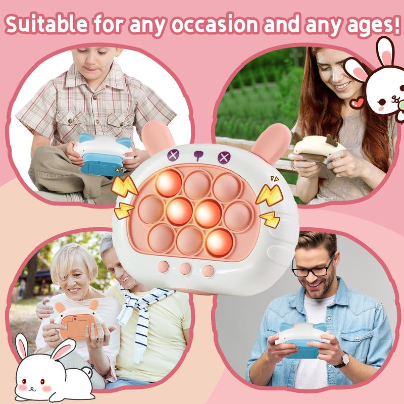 Fast Quick Push Game Bubble Stress Relief Toys for Kids Trend Game 3Rd Generation Cute Animals Version