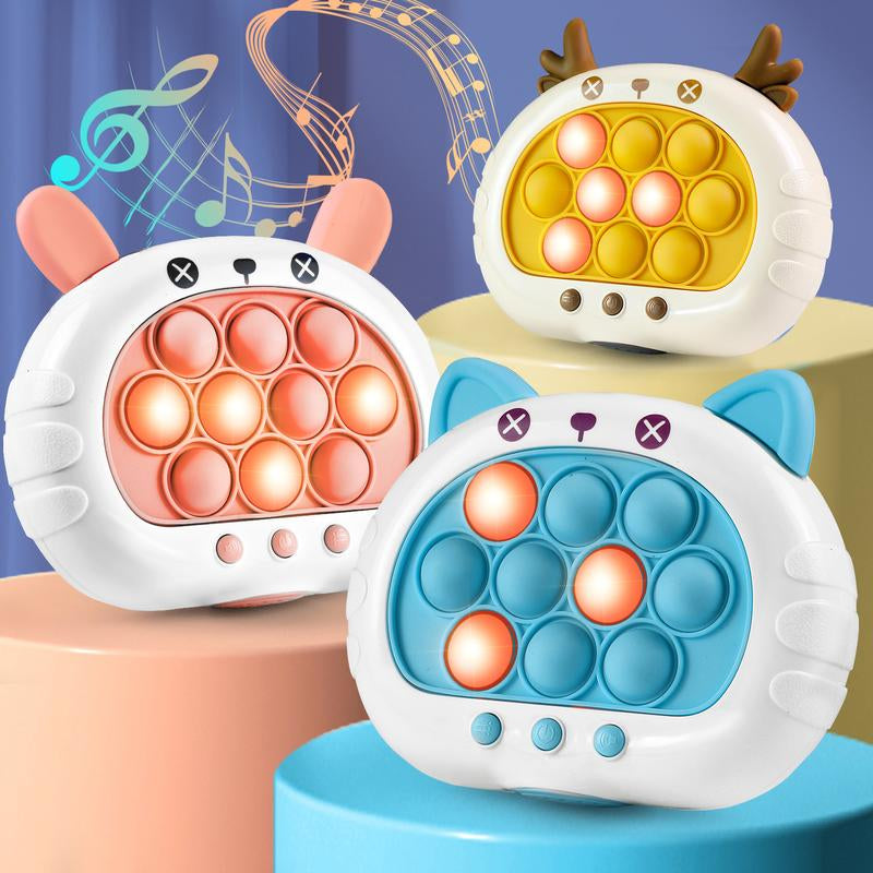 Fast Quick Push Game Bubble Stress Relief Toys for Kids Trend Game 3Rd Generation Cute Animals Version